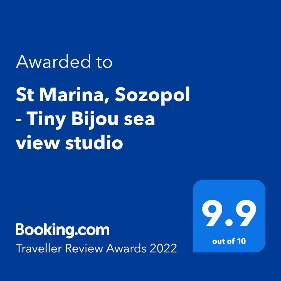 Tiny Bijou Sea View Studio - Santa Marina - Sozopol Buitenkant foto